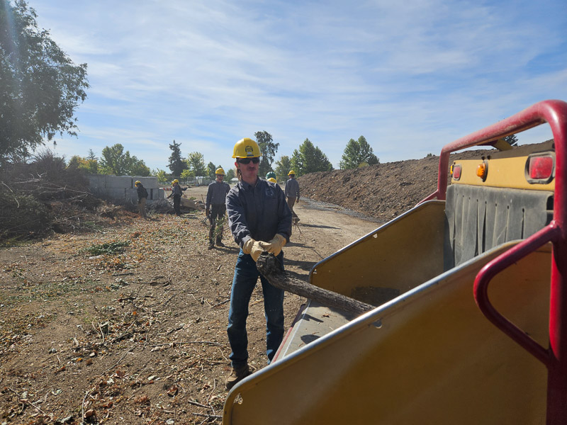 Mason Feeding Chipper @ Kohlerlawn